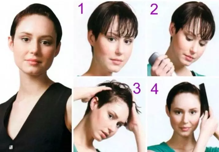 Kreativa kvinnors hårklipp: Mycket fashionabla och kreativa frisyrer med rakat tempel, kort hårklipp 5868_45