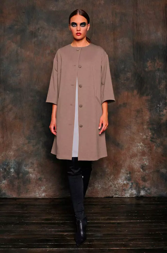 Strikket frakke (96 billeder): Kvinde Mink Coat på strikket grundlag, med strikkede ærmer, lang, fra ræve på strikvarer 589_10