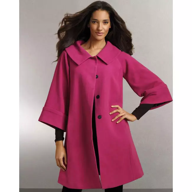 Cappotto a maglia (96 foto): cappotto di visone femminile su base a maglia, con maniche a maglia, lunga, da volpi su maglieria 589_70