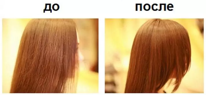 Haircut av Hot Scissors Hjemme: Hvordan kutte håret ditt hjemme? Fordeler og ulemper prosedyrer 5914_8