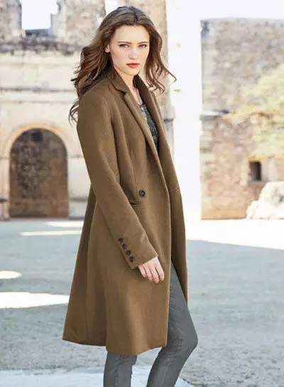 Алпака палто (116 фотографии): Модели за производство Италија, осврти, женски капут со хауба, белоруски, германски, од Кројорк 593_3