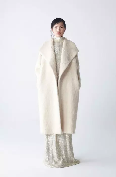 Alpaca Coat (116 Bilder): Produksjonsmodeller Italia, Anmeldelser, Dameklær med hette, Hviterussland, Germansk, Fra Kroyork 593_60