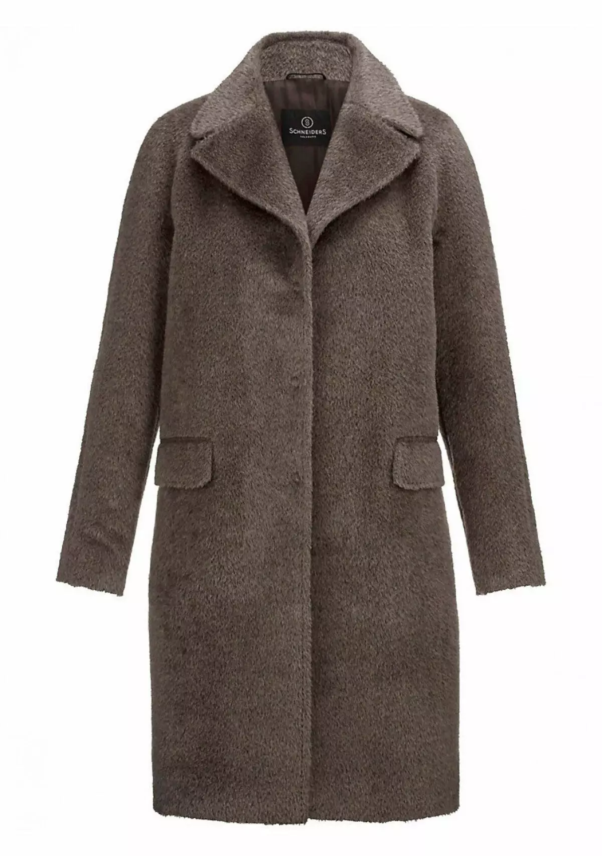 Алпака палто (116 снимки): производствени модели Италия, ревюта, женско палто с качулка, беларуски, германски, от Kroyork 593_89