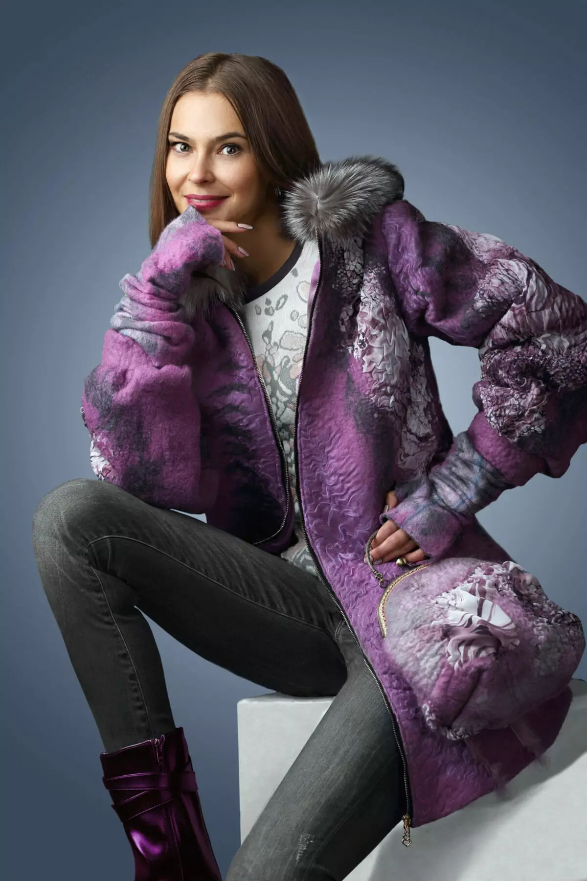 Áo khoác len (75 ảnh): Nhận xét về áo khoác nữ Valb, không có lớp lót, từ Ý, áo khoác hợp thời trang 595_37