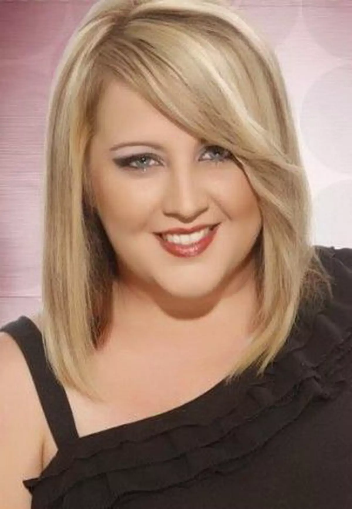 Haircuts for obese women after 40 years (36 photos): fashion styling and haircuts for short and medium hair. What haircuts are women with a round face? 5965_5