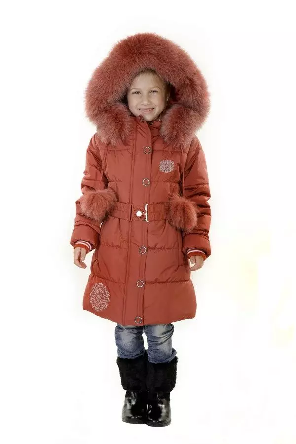 어린이 코트 (102 장의 사진) : 모직, 핀란드어, Zara, Downed, Dolce Gabbana, Shingry 훈련, 레드, 상어 코트, 시장 596_29