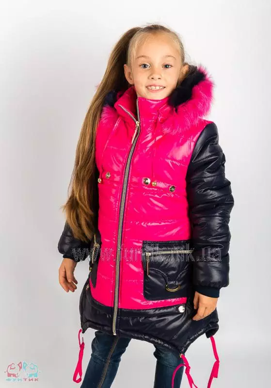 어린이 코트 (102 장의 사진) : 모직, 핀란드어, Zara, Downed, Dolce Gabbana, Shingry 훈련, 레드, 상어 코트, 시장 596_32