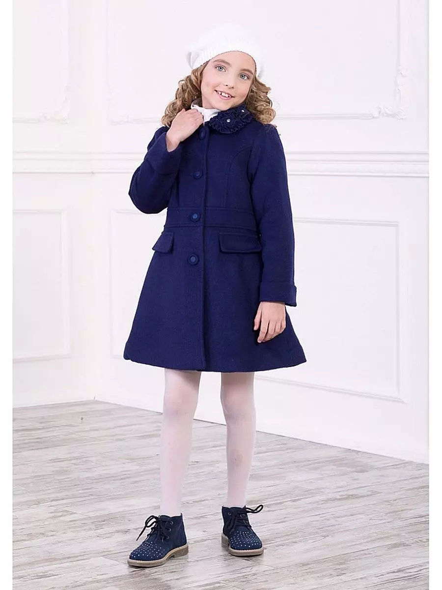 어린이 코트 (102 장의 사진) : 모직, 핀란드어, Zara, Downed, Dolce Gabbana, Shingry 훈련, 레드, 상어 코트, 시장 596_44