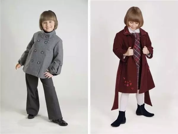 어린이 코트 (102 장의 사진) : 모직, 핀란드어, Zara, Downed, Dolce Gabbana, Shingry 훈련, 레드, 상어 코트, 시장 596_99