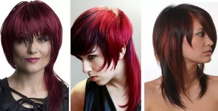 Tutup potongan rambut ing rambut medium (60 foto): Tutup gaya rambut gaya wanita kanthi rambut wavy, kriting lan lurus 5970_18