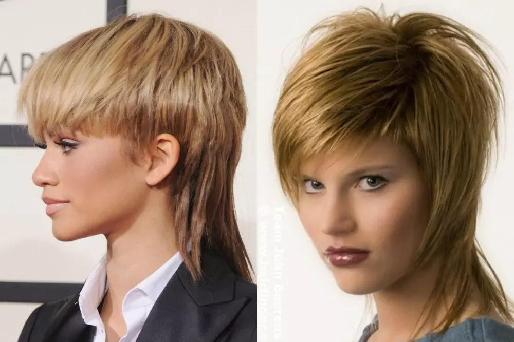 Haircut Cap საშუალო თმის (60 ფოტო): ქალთა თმის ვარცხნილობა Cap ერთად Wavy, Curly და სწორი თმა 5970_3