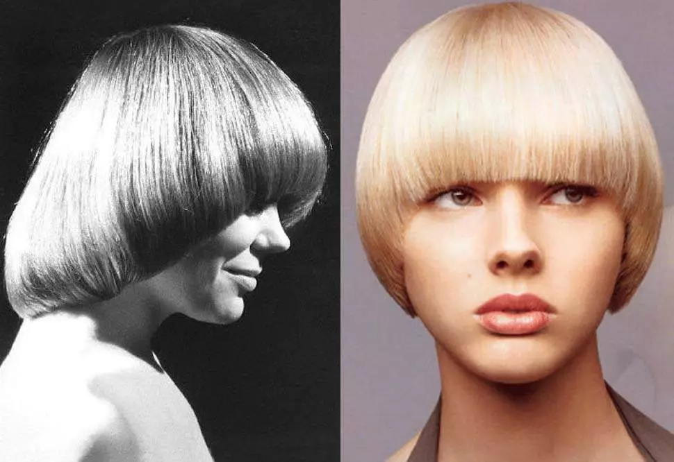 Prerje Seisson në flokë të mesëm (50 foto): Karakteristikat e pajisjeve, hairstyle e grave të diplomuara, një prerje flokësh me një zhurmë për flokët e mesëm 5974_19