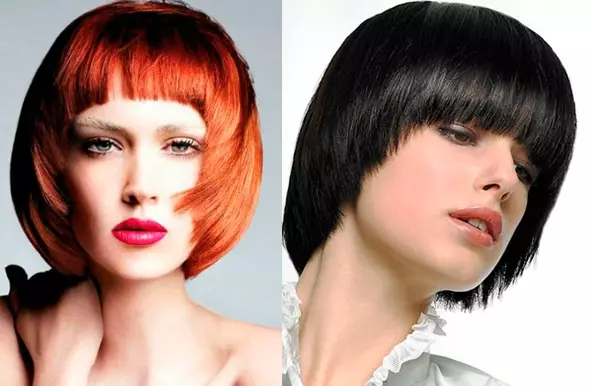 Haarschnitt Sisson auf mittlerem Haar (50 Fotos): Merkmale der Ausrüstung, der abgestuften Frisur der Damen, einem SEESON-Haarschnitt mit einem Knall für mittleres Haar 5974_20