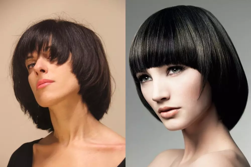 Haarschnitt Sisson auf mittlerem Haar (50 Fotos): Merkmale der Ausrüstung, der abgestuften Frisur der Damen, einem SEESON-Haarschnitt mit einem Knall für mittleres Haar 5974_6
