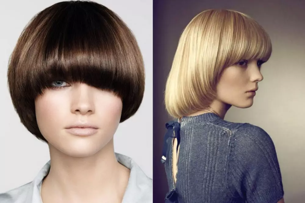 Haarschnitt Sisson auf mittlerem Haar (50 Fotos): Merkmale der Ausrüstung, der abgestuften Frisur der Damen, einem SEESON-Haarschnitt mit einem Knall für mittleres Haar 5974_7