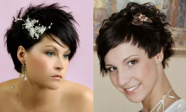 Подстригване Гарсън на къса коса (51 снимки): Характеристики на женската удължена прическа, достойнство и недостатъци на съвременните прически за жените 5981_51