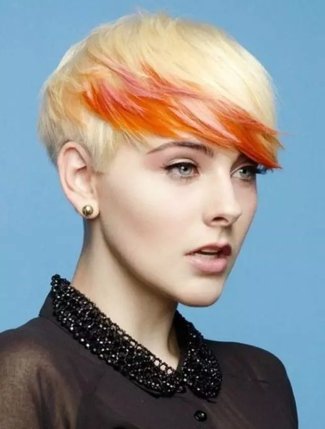 Pixie Haircut（78枚の写真）：女性のヘアスタイル、ファッショナブルな新品。 Pixieスタイルで選択された寺院のヘアカットは誰ですか？技術実装 5992_76