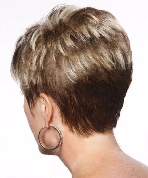 40年來女性的Pixie髮型（36張）：女性有45歲的髮型是否有短髮？時尚女性髮型的選項 5994_34