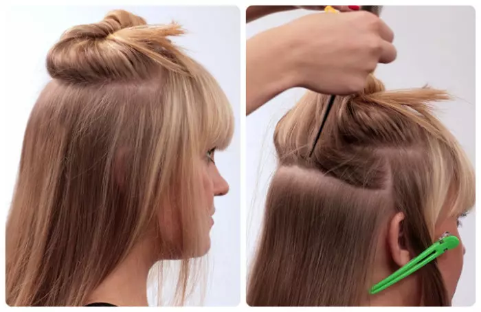 中髪のヘアカットガスロシュ（33枚の写真）：女性の髪型の特徴。彼女は波状の髪と強打で女の子に行きますか？ 5999_24