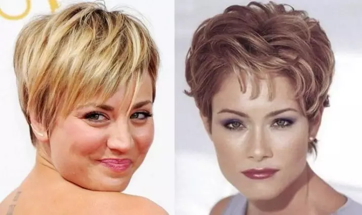 Pixie haircut for complete women (35 photos): Features Hairstyles for girls with a full figure. Is there a haircut for women with short hair? 6002_6