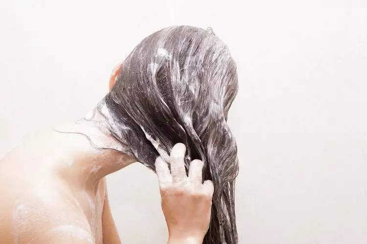Pembirun rambut shampoos: rating pangsaéna pikeun rambut garing. Pilih Shampoos Profesional pikeun dicét sareng rapuh pisan, rusak rambut 6017_34