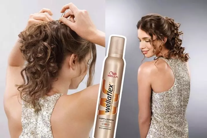 Hår styling betyr: profesjonelle spray for klatring av hår, for å fikse volumetrisk legging på lang, middels og kort hår 6039_28