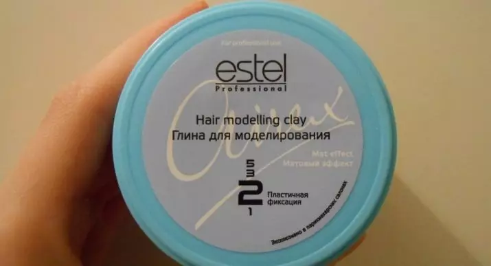 Clay pour coiffure de cheveux: Comment utiliser correctement l'argile matte professionnelle? Que faire si l'argile est séchée pour les cheveux? 6047_18