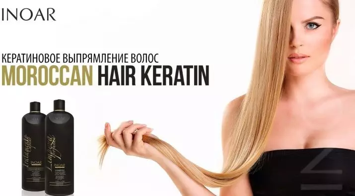 Keratin Inoar: Pro și Contra de îndreptare a părului Keratin, Instrucțiuni de utilizare și recenzii ale maeștrilor 6063_13