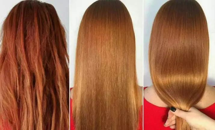 Keratin inoar: Vor- und Nachteile von Keratin-Haare, G-Haare, Anweisungen zur Nutzung von Masters 6063_21
