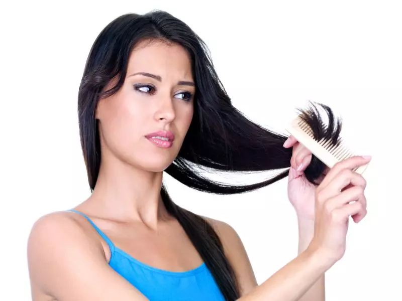 Shampoo Estel Keratin: Composição e características da aplicação do xampu de cabelo de queratina de Estel, Reviews 6065_17