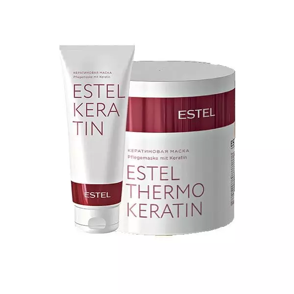 Shampoo Estel Keratin: Composição e características da aplicação do xampu de cabelo de queratina de Estel, Reviews 6065_7