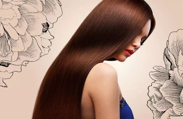 Keratin (54 gambar): Apa itu? Komposisi produk rambut dan ciri-ciri prosedur. Berapa banyak yang memegang dan bagaimana untuk membasuhnya? Ulasan 6073_9