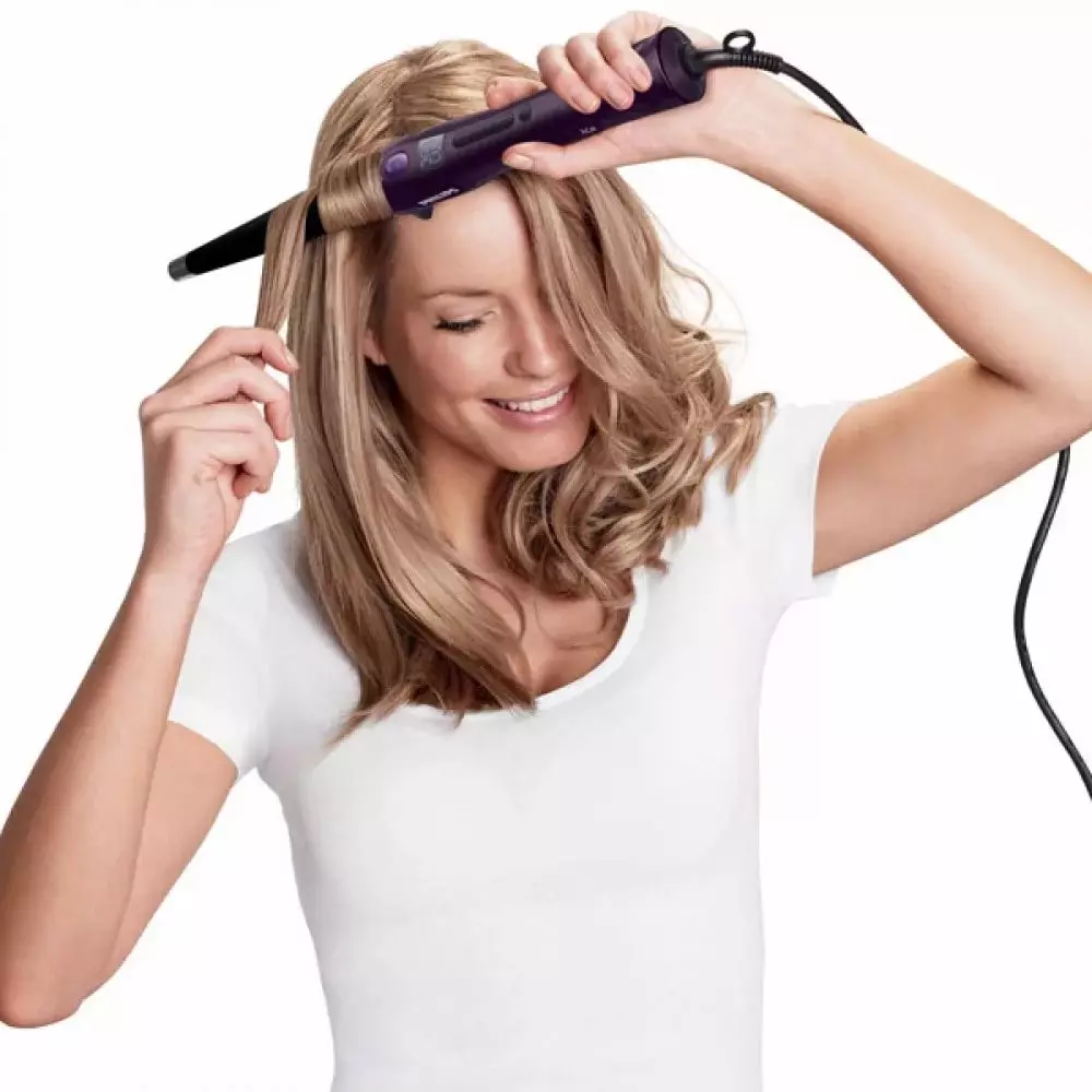 Philips Claws: Curon Curlers - Cousse a Automatické, Tulipán a modely s tryskami pre KUDREY. Ako použiť? 6106_17