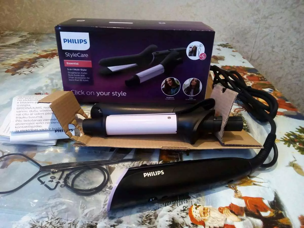 Philips Claws: Curon Curlers - Cousse og Automatisk, Tulip og modeller med dyser til Kuddrey. Hvordan man bruger? 6106_18