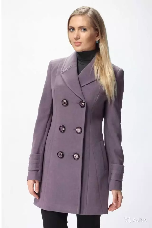 Жіноче драпове пальто (112 фото): великих розмірів, як випрати, з хутром, чорне, з капюшоном, з чим носити пальто з драпу 610_5