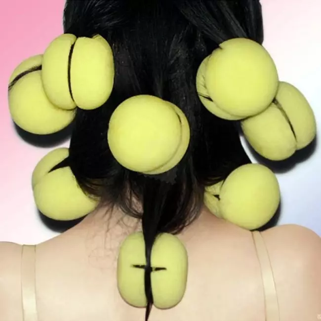 Soft Curlers Bucle (32 fotografii): Alegeți părul de păr și alții pentru a crea bucle pe păr lung și scurt 6129_19