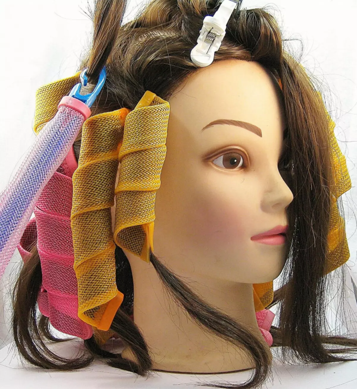 Soft Curlers Curls (32 foto's): Kies haarkrulspelden en anderen om krullen op lang en kort haar te creëren 6129_26