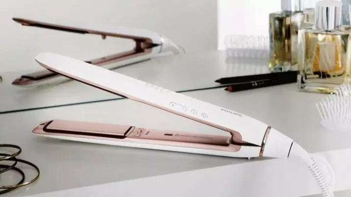 Philips Hair Iron: Recenze Professional usměrňovače s ionizačním a keramickým povlakem 6162_25