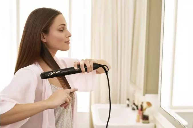 Philips Hair Iron: Recenze Professional usměrňovače s ionizačním a keramickým povlakem 6162_28