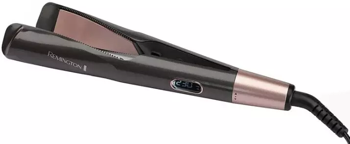 Remington de ferro: característiques de rectificadors de cabells. Revisió de models amb revestiment de ceràmica i turmalina 6168_24