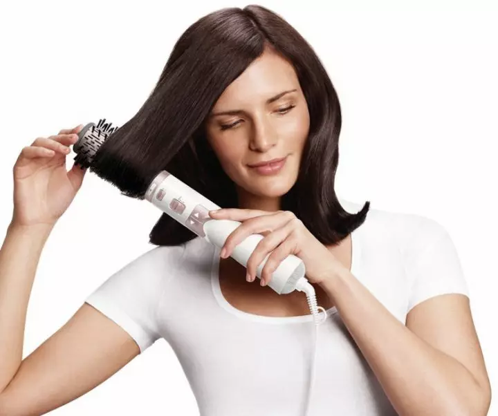 Philips Hairdryers: iplik tarağı olan saç qurutma maşınlarını nəzərdən keçirin və Philips-dən saç düzümü seçin 6173_30