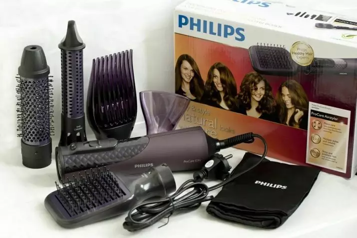 Philips Hairdryers: Semakan pengering rambut dengan sikat berputar dan pilih gaya rambut dari Philips 6173_9