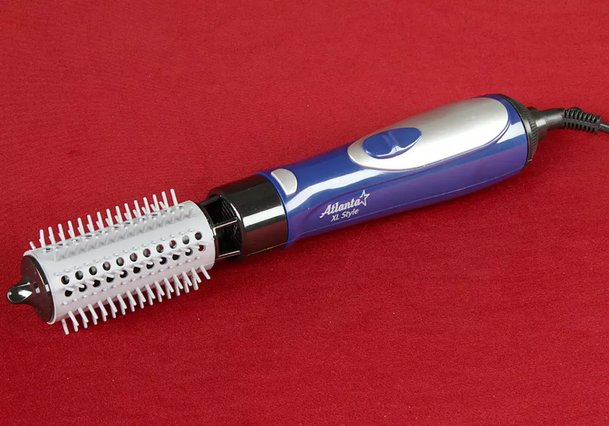 Secadores de cabelo Atlanta: Revisión de cepillos e outros modelos, regras de operación 6176_4