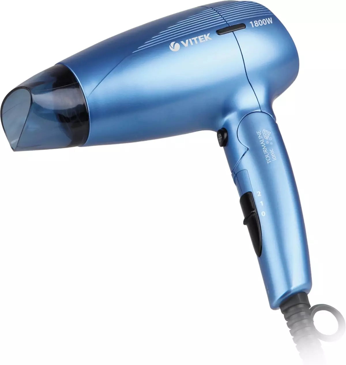 Vitek Hair Dryers: Modelên bi kulikê (comb) ji bo por, diffuser û yên din. Nirxên Review 6178_3