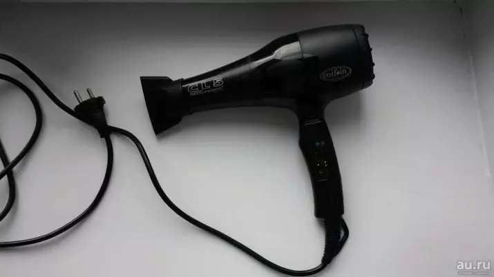 Coin hair dryers: Select professional hairdryers with diffuser and hair ionizer from Italy, reviews 6190_18