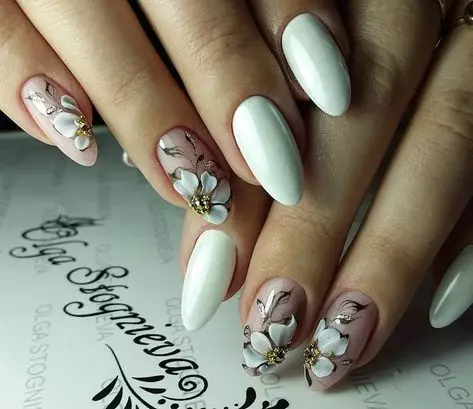 Acrylic ji bo nails (51 wêne): Ew çi ye û çawa li malê kirê? Meriv çawa sêwirana bi piyalek powdar a acrylic re çêkir? Meriv çawa nexşeyan bicîh tîne? 6213_17