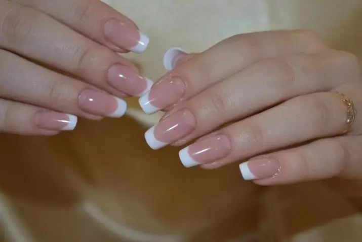 Acrylic ji bo nails (51 wêne): Ew çi ye û çawa li malê kirê? Meriv çawa sêwirana bi piyalek powdar a acrylic re çêkir? Meriv çawa nexşeyan bicîh tîne? 6213_47