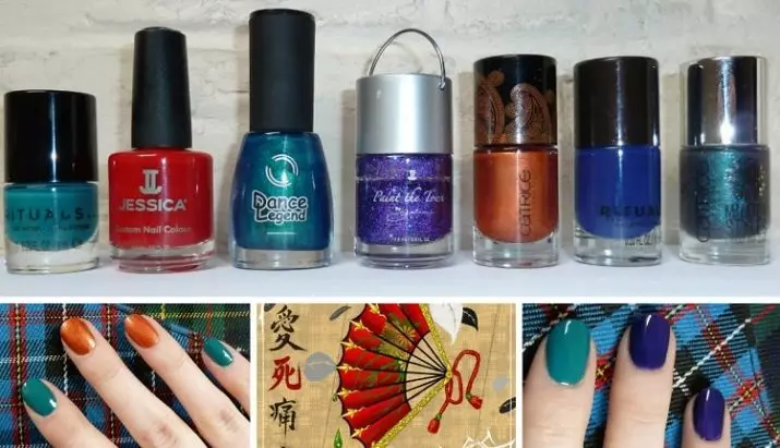Manicura sobre Feng Shui (55 fotos): Que dedos asignan para atraer amor e diñeiro? Ideas para o deseño de uñas 6238_22