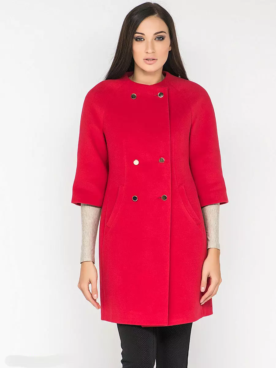 Female frakke Spring 2021 (356 Billeder): Fra russiske producenter, modeller, stilarter og stilarter, quiltet, kort, dæmpning, læder 623_164