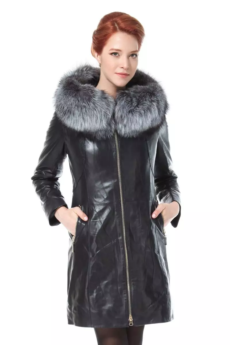 Abrigo femenino de la primavera 2021 (356 fotos): desde los fabricantes, modelos, estilos y estilos rusos, acolchados, cortos, amortiguación, cuero 623_270
